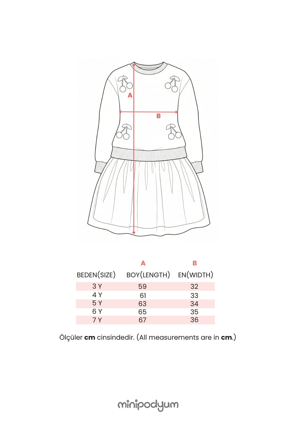 Beden Tablosu
